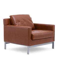 Sessel Leder braun Loungesessel Coalesse, Milbrae