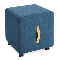 Polsterhocker blau Hocker Cube Connection Cubix