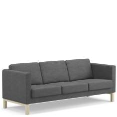 Sofa Lounge grau Loungesofa Kinnarps Scandinavia