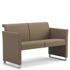 Loungesofa Sofa braun Loungesofa modular Kinnarps, Soon