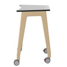 Rolltisch zum Funktionsessel Holz Rolltische NC Nordic Care John Tisch