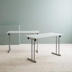 kleiner Klapptisch Büro Klapptische Konferenztisch klappbar Profim by Flokk Standard Folding Table