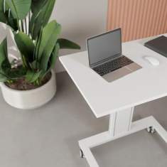 Homeoffice Schreibtisch Rolltisch Home office Leuwico MIA