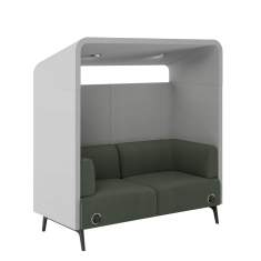 abgeschirmte Raumelemente abgeschirmte Sofa Lounge Connection TRYST Booths