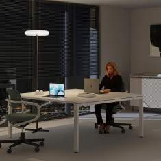 LED Stehleuchte Büro Stehleuchten Stehlampe Home Office Belux Oto