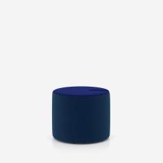 Puff blau Lounge Insel Polsterhocker Loungemöbel NowyStyl Tri.ply