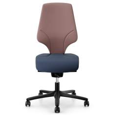 Bürostuhl zweifarbig Büro Drehstühle ergonomisch Flokk giroflex 64 Drehstuhl