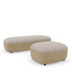 Lounge Sitzmöbel Poufs Loungemöbel Viasit Pepit Poufs und Tische