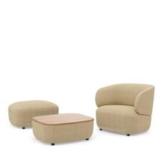 Lounge Sitzmöbel Poufs Couchtisch Loungemöbel Viasit Pepit Poufs und Tische