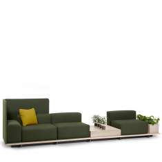 Möbel für Warte und Empfangsbereiche | Loungesofa | Modulare Sitzgruppen, offecct, Meet