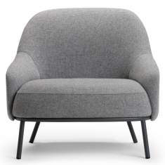 Clubsessel grau Loungesessel Stof grau Loungemöbel, offecct, Shift