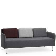 Möbel für Warte und Empfangsbereiche | Loungesofa | Modulare Sitzgruppen, offecct, Playback 3-seater