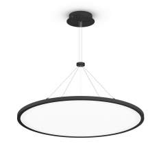 Pendelleuchten Design Pendelleuchte modern Bürolampe LED schwarz rund XAL Task