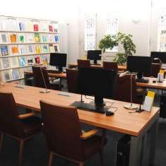 Arbeitstisch Büro Schreibtische kaufen Schreibtisch Holz Omnithek