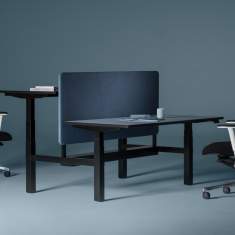 Höhenverstellbarer Schreibtisch elektrisch ergonomische Schreibtische eModel 2.0 Workbench Doppelarbeitsplatz
höhenverstellbar