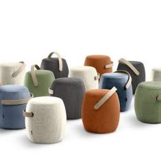 Hocker Polsterhocker, offecct, Carry On