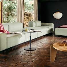 Design Beistelltisch Holz rund Beistelltische vitra, Guéridon Bas