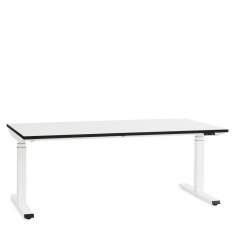 Höhenverstellbarer Schreibtisch elektrisch ergonomische Schreibtische weiss Büro Embru eQ Lift Table Lite