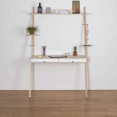 Home Office Schreibtisch Holz Schreibtische PAMU LEAN ON DESK urban