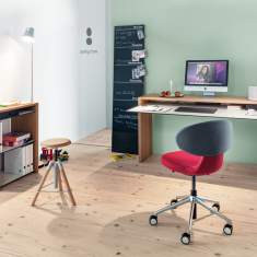 Schrank Home Office Holz Möbel Girsberger La Punt Highboard