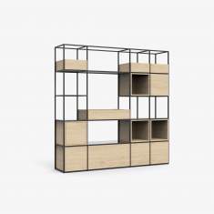 Regal Regalsysteme Holz FORMAE bucherregale business