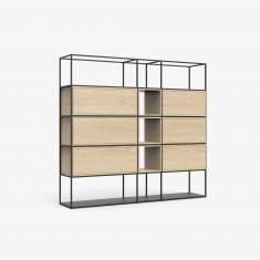 Regal Regalsysteme Holz FORMAE bucherregale business