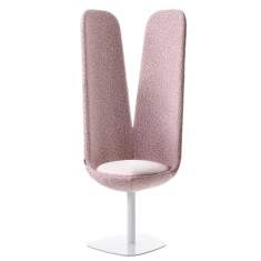 Designer Sessel rosa Loungesessel, Skandiform, Petals