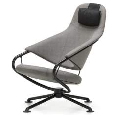 Loungesessel grau Sessel Lounge Designer Grcic Vitra Citizen Highback