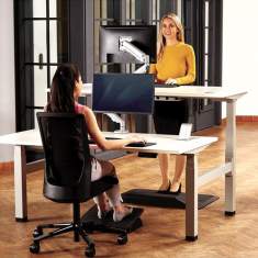 Schreibtischplatten Table Top Fellowes Tischplatte Weiss - 100 cm