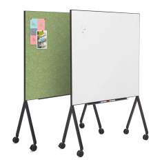 Moderationstafel Schreibtafel Whiteboard mobil Moderationstafeln Pinnwand Embru eQ Mobile Board