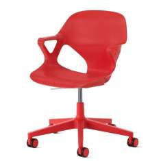 Bürostuhl rot Büro Drehstühle Arbeitstuhl Herman Miller Zeph