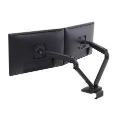 Tischhalterungen weiss Monitorhalter Monitorhalterungen Ergotron MXV Monitor Arm in schwarz