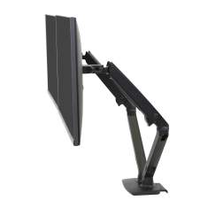 Tischhalterungen weiss Monitorhalter Monitorhalterungen Ergotron MXV Monitor Arm in schwarz