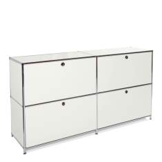 Büro weiss Schränke modular Schrank System4, Sideboard Hercules