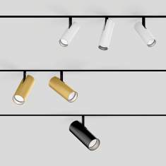 Stromschienenstrahler LED Spot XAL BO 32 / 45 / 55 intrack 2 | 3 lamps