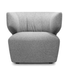 Loungesessel grau Sessel Lounge Girsberger Pablo Soft