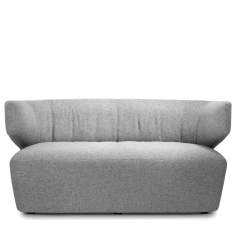 Loungesofa grau Sofa Lounge Girsberger Pablo Soft