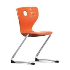 Besucherstuhl orange Freischwinger, VS, PantoSwing-LuPo 2