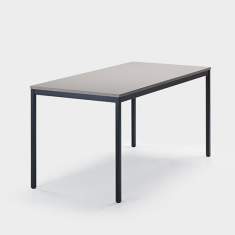 Kleiner Schreibtisch modern Büromöbel Schreibtische schwarz, Zemp, QUATTRO M1